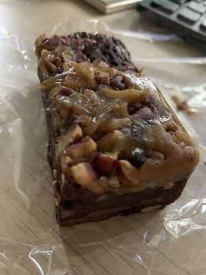 Yummy brownie, not too sweet   at Cherry and Heather in Glasgow