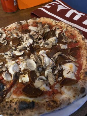 Super Mario flower power  at Pizza Geeks - Haymarket in Edinburgh