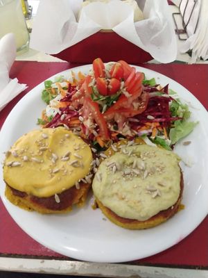 Meal of the day at Naturaleza Sabia in Buenos Aires