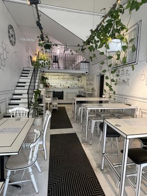 Adorbz decor!  at No.5 Cafe in Fortitude Valley