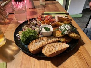 The starters for two. Best thing there  at Falscher Hase in Dresden