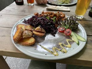 Starter for two in the summer season   at Falscher Hase in Dresden