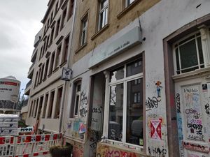 Eingang at Falscher Hase in Dresden