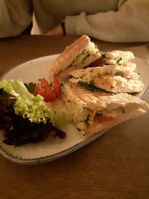 Grilled cheese at Falscher Hase in Dresden