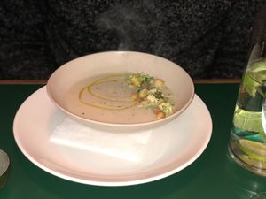 Part of our 5 course meal at Marits Eetkamer in Amsterdam