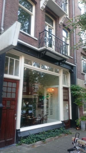 Outside at Marits Eetkamer in Amsterdam