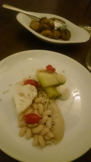 Main dish at Marits Eetkamer in Amsterdam