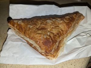 Ham and cheese pastelito at Stephanie's Vegan Bakery + Cafe in Fort Lauderdale
