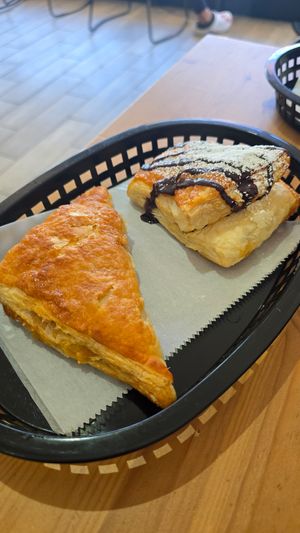 Pastelle, chocolate croissant at Stephanie's Vegan Bakery + Cafe in Fort Lauderdale