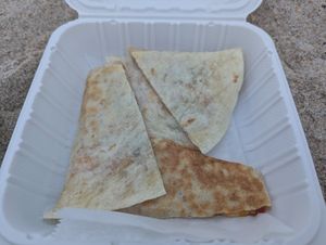 Quesadilla at Stephanie's Vegan Bakery + Cafe in Fort Lauderdale