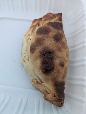 Empanada at Stephanie's Vegan Bakery + Cafe in Fort Lauderdale