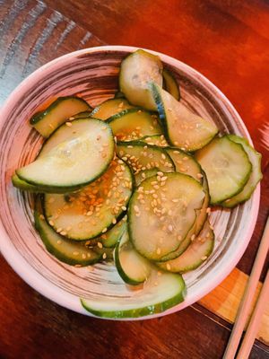 Cucumber Salad  at Blue Sushi Sake Grill in Nashville