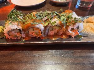 Vegan Thai Hippie Role  at Blue Sushi Sake Grill in Nashville