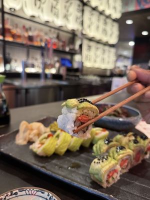 Plant-based sushi meat all in  at Blue Sushi Sake Grill in Nashville