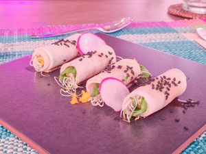 Radish Mango Roll at Urban Greens in Makati