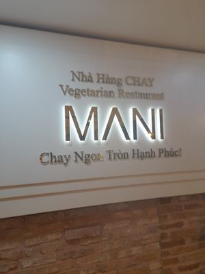 Name at Mani in Ho Chi Minh City