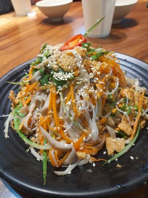 Vietnamese vegan salad at Mani in Ho Chi Minh City