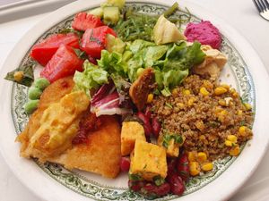 From the buffet at FoodLab Native in Ecublens