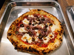 Mushroom lover’s pizza  at Yesterday Tomorrow 365 - ต่ะวาวันพูก in Bangkok