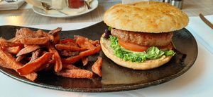 Vegan Burger at ANNO 1887 in Helmstedt