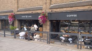 Exterior as of July 2025 at Shoelane Coffee in Dun Laoghaire