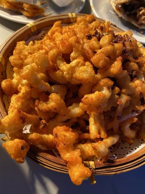 Very sweet sugary mushrooms   at Re Nao in Galway