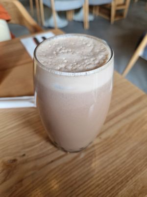 Bubble tea with coconut milk and tapioca bubbles at Re Nao in Galway