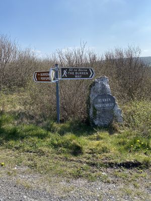 You’re almost there!  at The Burren Purfumery Tea Room  in Carron