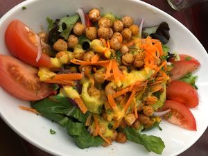 Amazing salad!  at O'Dwyers The Villa in Waterville