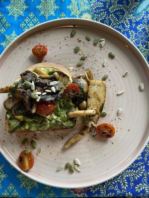 Avocado toast  at Pegaga in Langkawi