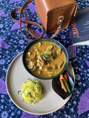 Tempeh Mushroom Rendang #Veganuary at Pegaga in Langkawi