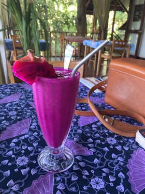 Dragonfruit Soursop Cooler #Veganuary at Pegaga in Langkawi