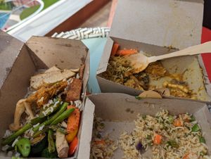 Everything tasty. Mushroom rendang must try at Pegaga in Langkawi