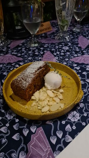Carrot cake. at Pegaga in Langkawi