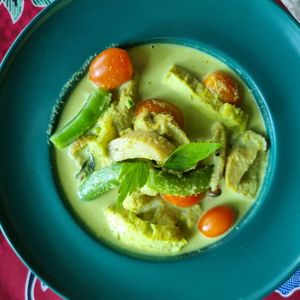Green curry at Pegaga in Langkawi