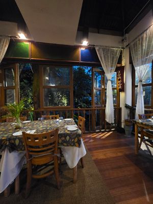 Seating at Pegaga in Langkawi