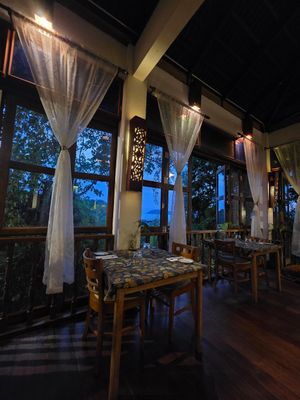 Seating at Pegaga in Langkawi