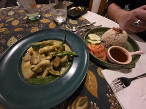Green curry at Pegaga in Langkawi