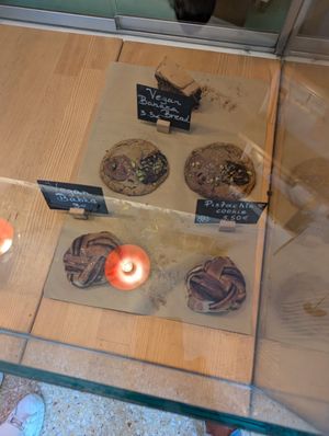 sweet snacks late in the afternoon at Ubuntu in Athens