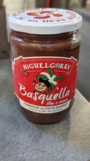 Basquella spread at Au P'tit Dolmen in Biarritz