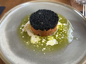 Plant-based steak tartaar (chef’s special)  at Eetbar De Wagon in Tilburg