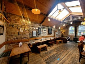 The Big Rock Cafe Inside. at The Big Rock Cafe in Porthmadog