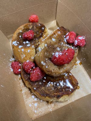 Chai French Toast  at Vegan It IZ Eats in Dayton