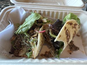 Walnut tacos  at Vegan It IZ Eats in Dayton