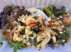 Brunch Tacos Special #Veganuary at Vegan It IZ Eats in Dayton