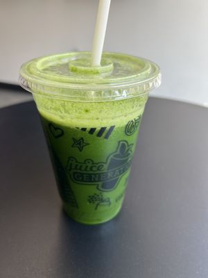 Supa dupa greens  at Juice Generation - Bleecker St in New York City