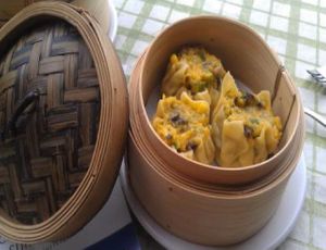 Vegetarian Dim Sims at Taste of the Orient in Castlemaine