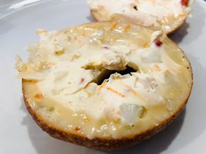 Vegan Veggie Cream Cheese

 at James Oliver Coffee in Detroit