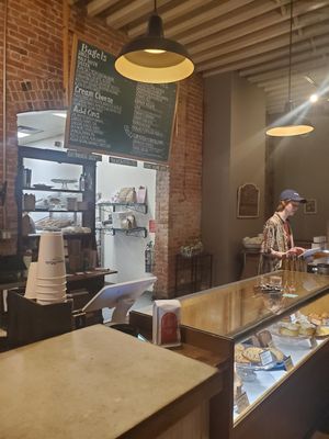 Inside at James Oliver Coffee in Detroit