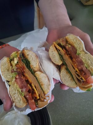 Vegan Turkey Deluxe at James Oliver Coffee in Detroit